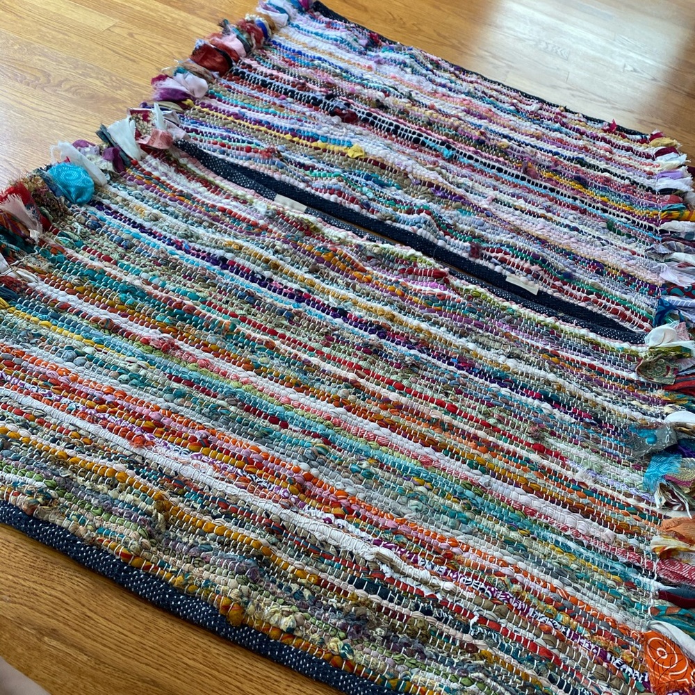 24’38 pier one colorful rugs